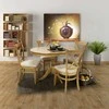 Home4You Valgomojo stalas MIX &amp; MATCH D90+30xH74 cm