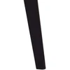 Home4You Valgomojo stalas ROXBY 80/120x80xH76cm, juodas