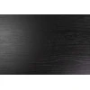 Home4You Stalas ROXBY D105xH76cm Apvalus Juodas