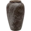 Home4You Vaza „TITAN STONE“, D17 x H27 cm, smėlio spalvos/rudos spalvos