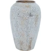 Vaza „TITAN STONE“, D17 x H29 cm, smėlio spalvos