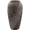 Vaza „TITAN STONE“, D17 x H33 cm, smėlio spalvos/rudos spalvos