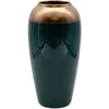 Home4You Vase TITAN STONE D17xH33cm, dark žalias