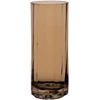 Lova Home4You Vaza „WELLS“, D10 x H29 cm, stiklinė, auksinė
