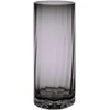 Lova Home4You Vaza „WELLS“, D10xH29 cm, stiklinė, pilka