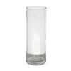 Home4You Vaza IN HOME D18xH50 cm, skaidrus stiklas