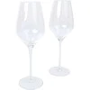Home4You Vyno taurės CRYSTAL 2vnt 400ml "Sauvignon"