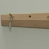 Home4You Sieninė lentyna AALBORG 100x2,3xH8,3cm, ąžuolas