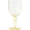 Vyno taurė „GIO ADORE“, aukštis 17,6 cm, geltona