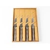 Peilių rinkinys steikui SAMURA BAMBOO 4vnt.