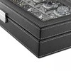 Laikrodis Julman Laikrodžio saugojimo dėžutė PU leather / Velour 12