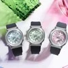 Laikrodis Casio G-shock analoginis-skaitmeninis moteriškas GM-S2110-4AER