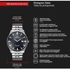 Laikrodis TIME FORCE Time Master Ultra Slim TF5041MAN-01M