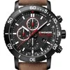 Laikrodis WENGER ROADSTER Juodas NIGHT CHRONO 01.1843.107