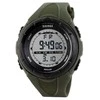 Laikrodis SKMEI 1074 AG Lady Size Army Žalias