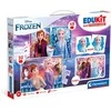 Clementoni Dėlionė Frozen Edukit 4in1