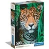 Clementoni Dėlionė 500 vnt. - Jaguaras džiunglėse