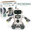 Interaktyvus šokantis robotas su šviesomis ir muzika