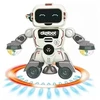 Interaktyvus šokantis robotas su šviesomis ir muzika