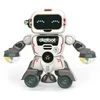 Interaktyvus šokantis robotas su šviesomis ir muzika