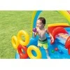 Pripučiamas baseinas (žaidimų aikštelė) INTEX Rainbow Ring Play Center 297x193x135 cm