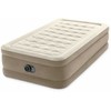 Pripučiamas čiužinys INTEX Twin Ultra Plush su integruota elektrine pompa, 99×191×46 cm