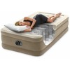 Pripučiamas čiužinys INTEX Twin Ultra Plush su integruota elektrine pompa, 99×191×46 cm