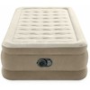 Pripučiamas čiužinys INTEX Twin Ultra Plush su integruota elektrine pompa, 99×191×46 cm
