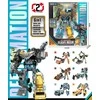 Transformuojamas robotas 6in1 "Heavy Mech"