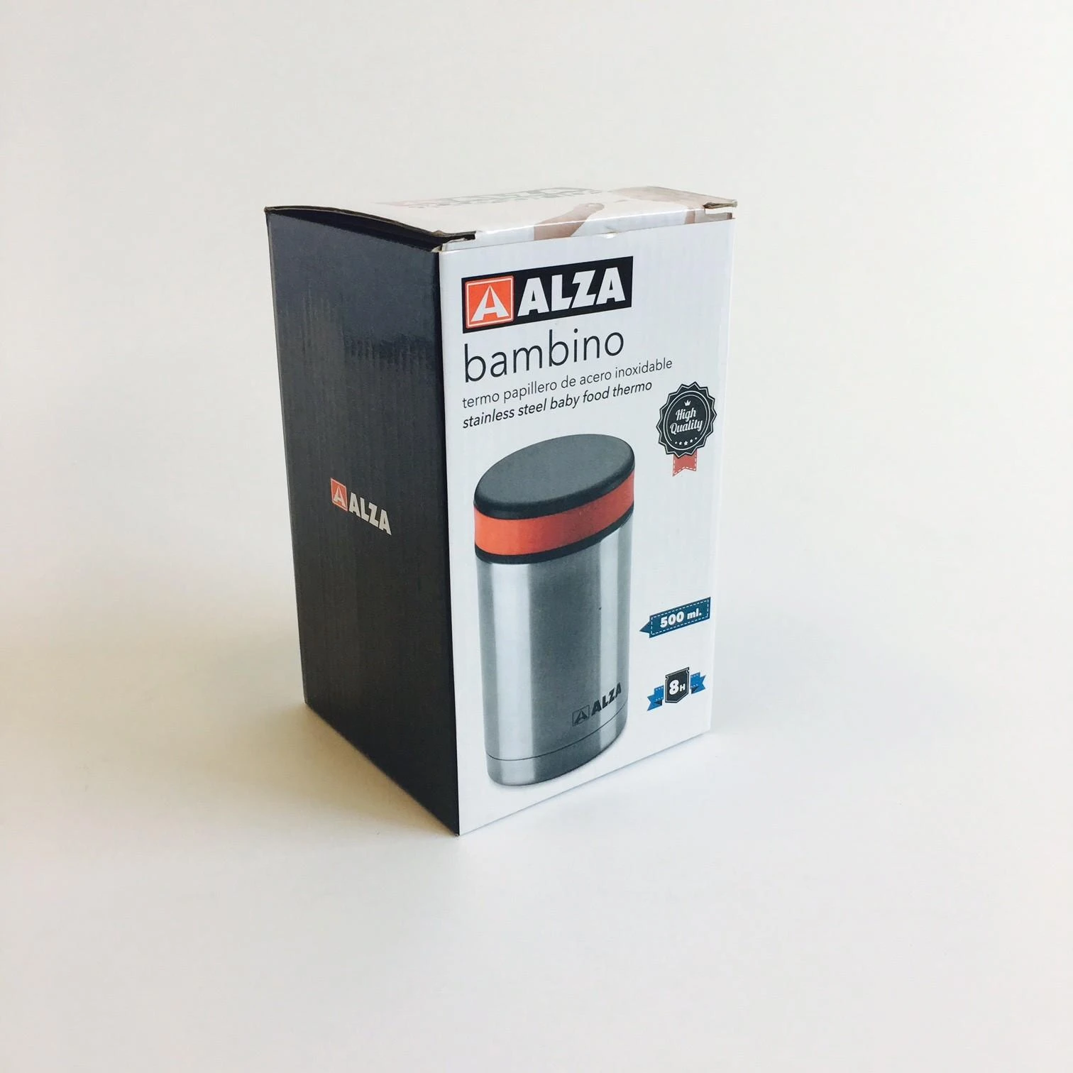 Alza termosas 0,35l iš nerūdijančio plieno "Bambino"