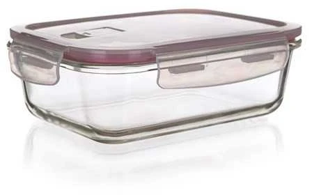 Banquet Hermetinė dėžutė maistui iš stiklo 2200ml, Lora