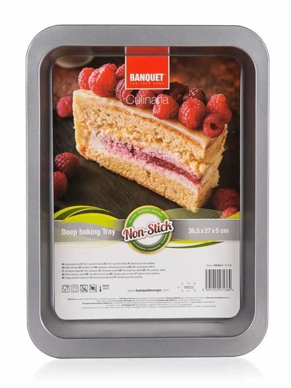 Banquet Kepimo forma gili 36X27cm Raudona Culinaria