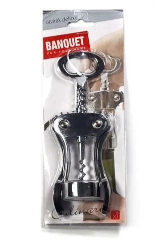 Banquet metalinis kamščiatraukis, "DeLuxe "