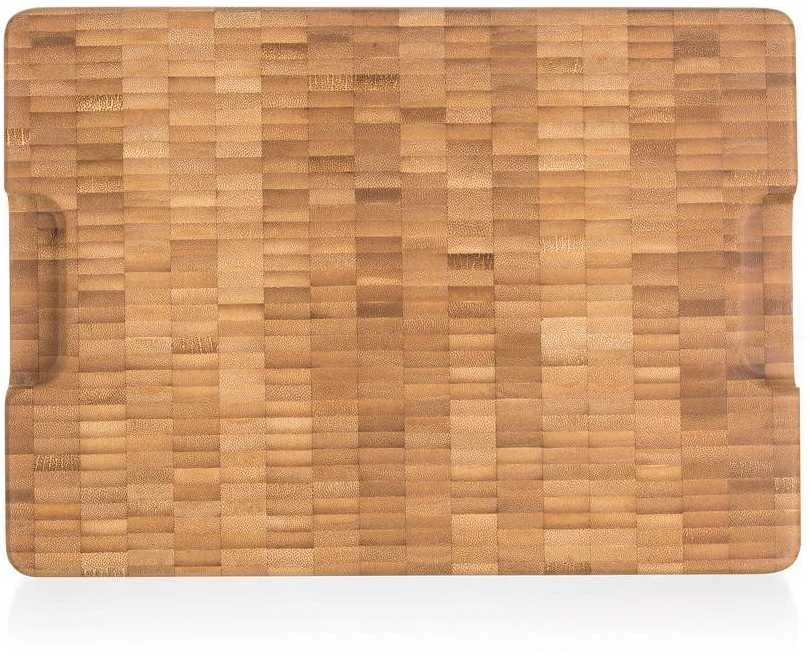 Banquet pjaustymo lentelė 35x25x3cm iš bambuko, mozaika