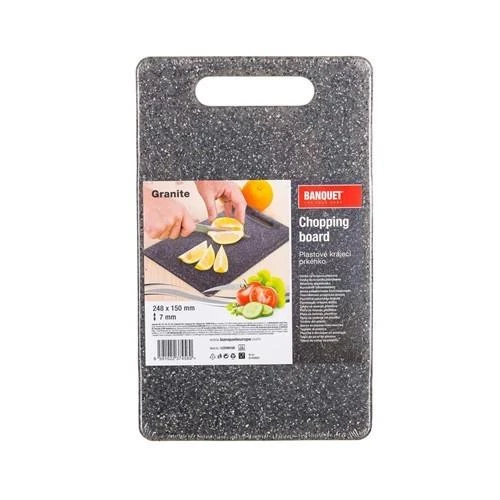 Banquet Plastikinė pjaustymo lentelė Granite 30cm
