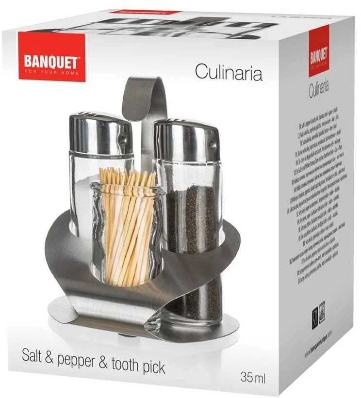 Banquet Prieskoninės iš stiklo Culinaria 35ml 4d