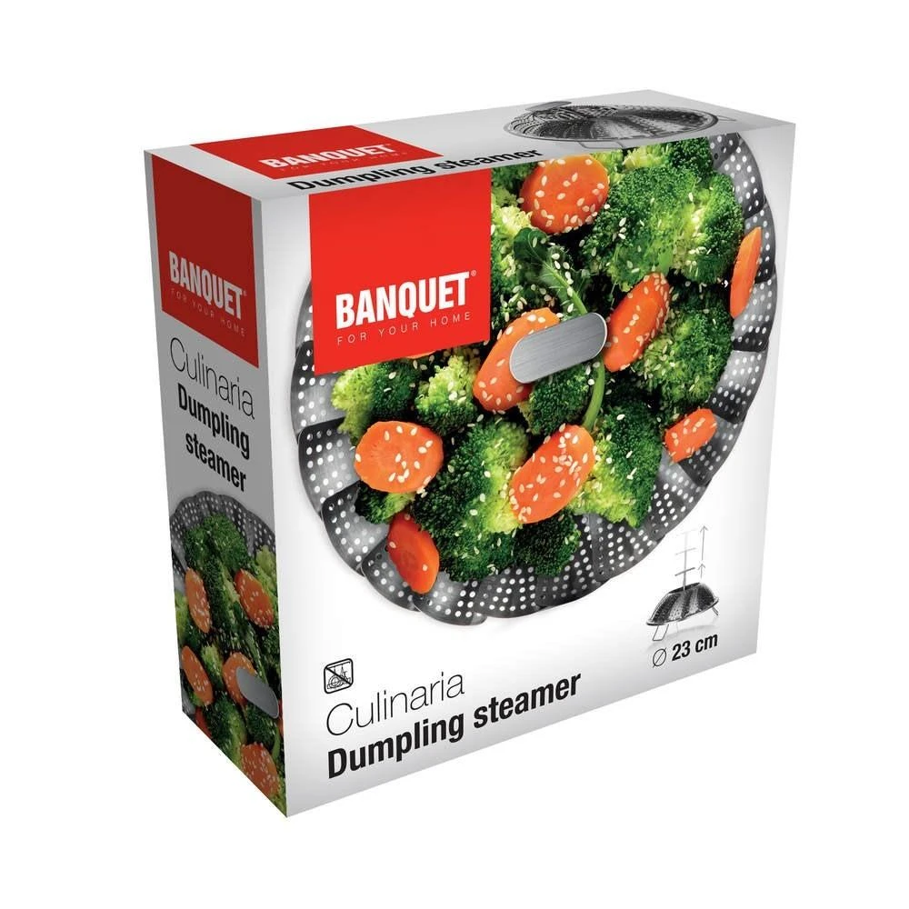 Banquet sietelis į puodą 23cm su teleskopine rankena