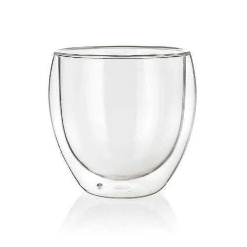Banquet Stiklinis puodelis be ąselės, dvigubomis sienelėmis 1vnt 250ml Doblo