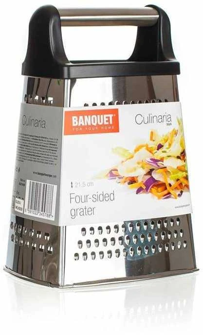 Banquet Trintuvė keturių pusių iš nerūdijančio plieno Culinaria, juoda