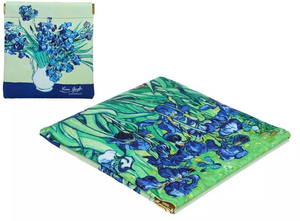 Carmani dėklas smulkiems daiktams 12x12,5cm,Irisai