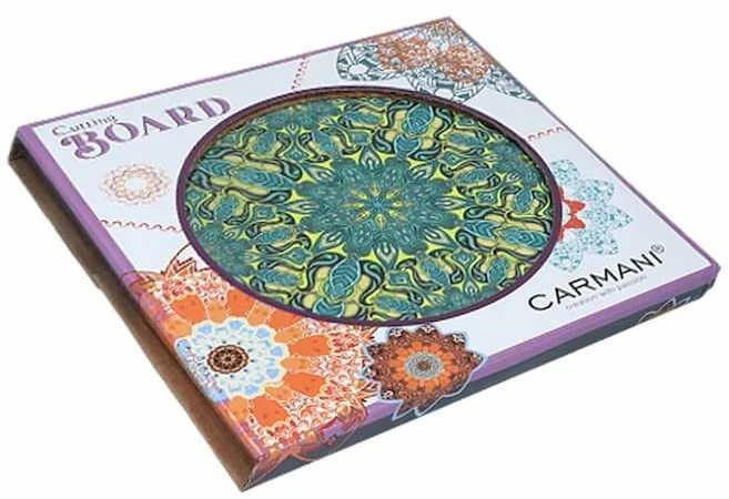 Carmani Padėklas iš keramikos/kamštienos 19,5cm,žalias