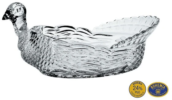 Crystal Bohemia Bohemia dubuo 31,5cm "Kalakutas"