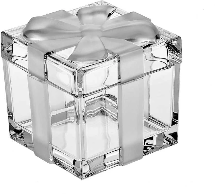 Crystal Bohemia Bohemia krištolinė dėžutė 11,5cm "Su Kaspinu"