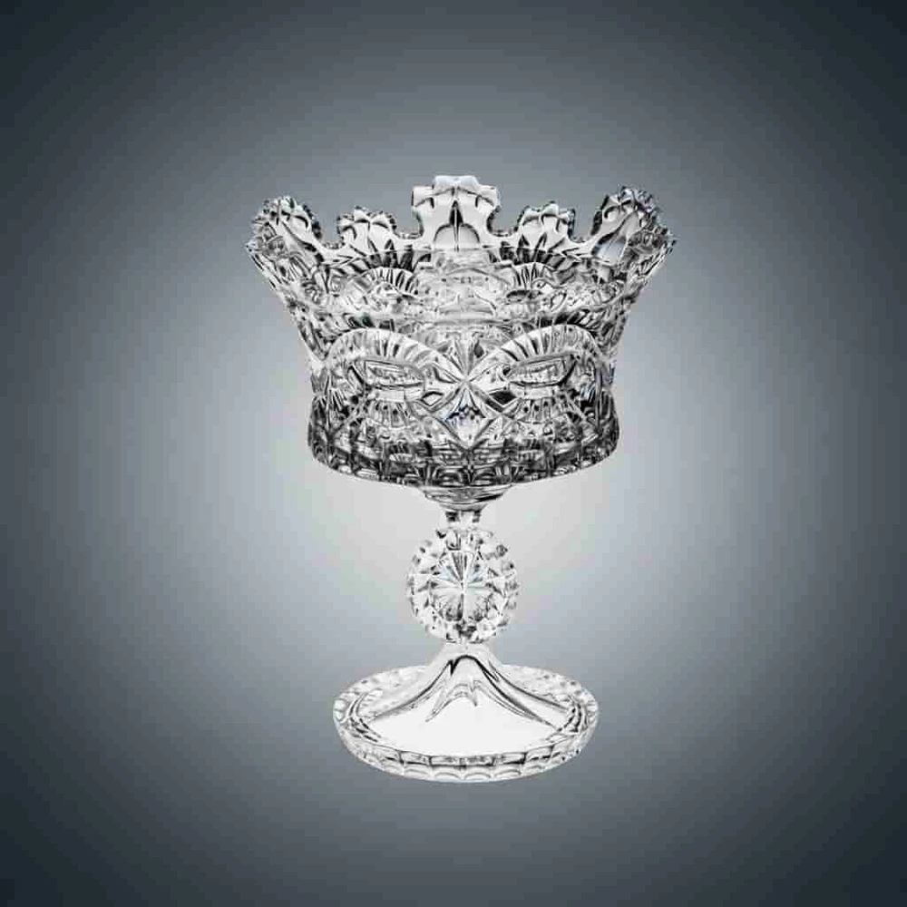 Crystal Bohemia Bohemia krištolinė vaisinė 26cm, "Karūna"