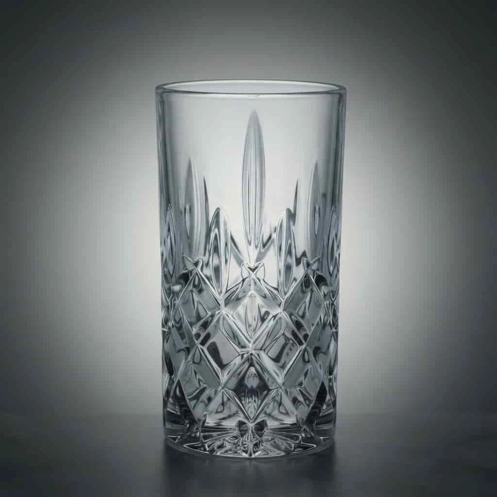 Crystal Bohemia Bohemia krištolinės stiklinės 380ml 6vnt,Sheffield