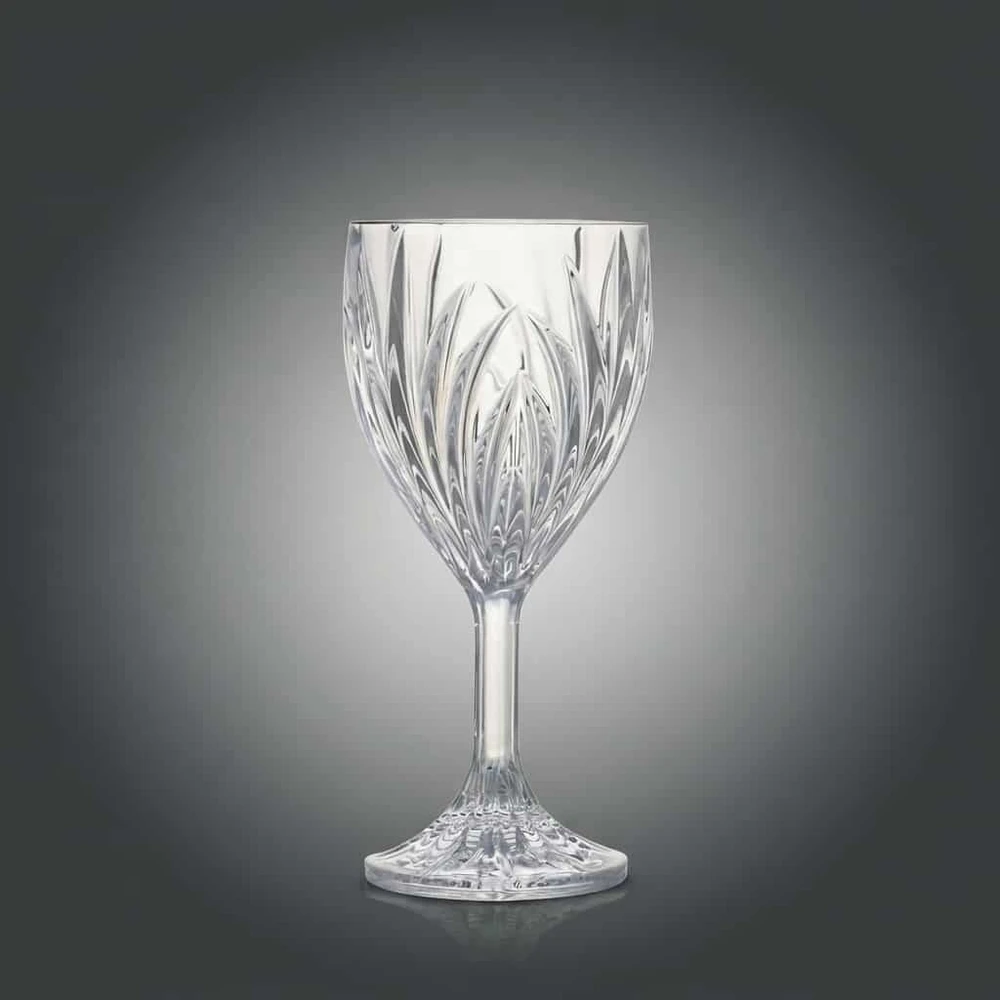 Crystal Bohemia Bohemia krištolinės taurės vynui 290ml 6vnt,Elise