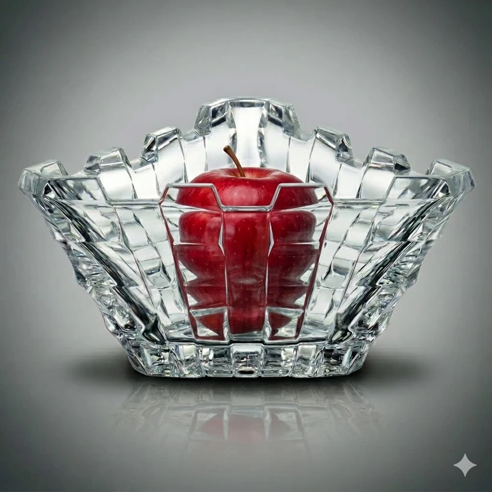 Crystal Bohemia Bohemia krištolinis dubuo 21,5cm, Citadela