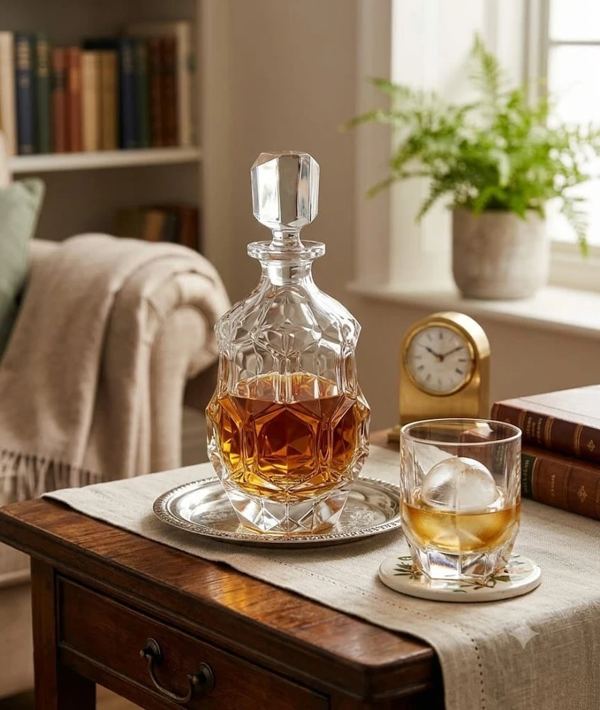 Crystal Bohemia Bohemia krištolinis Grafinas 800ml, Lunar