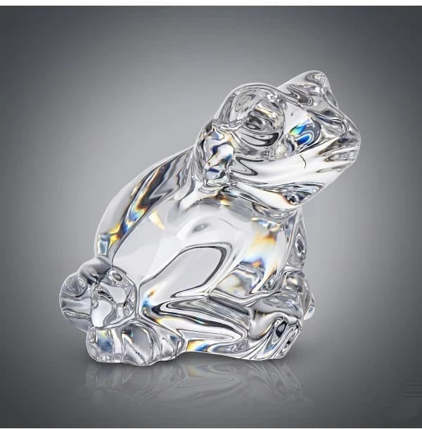 Crystal Bohemia Bohemia krištolinis suvenyras Varlė 7,8 cm