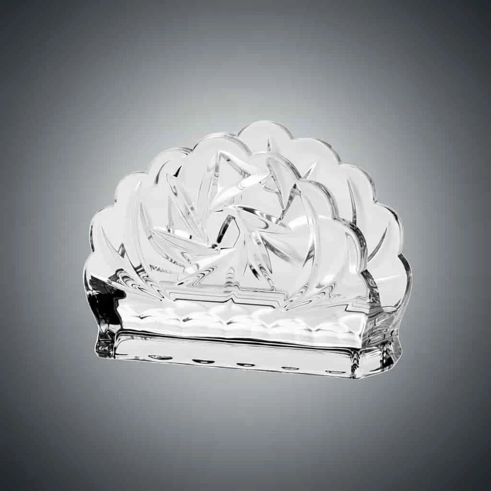 Crystal Bohemia Bohemia krištolinis laikiklis servetėlėms 13cm